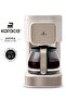 ماكينة صنع القهوة والشاي بفلتر مكون من قطعتين - CoffeeJust Aroma Karaca Latte - 2