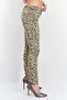 Women Regular Fit Animal Print Skinny Pants, Multicolor - 2