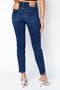 Women Skinny Fit 2015 Babhila Washed Stretchable Denim Jeans, Blue - 4