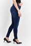 Women Skinny Fit Plain Stretchable Denim, Blue - 3