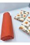 Double Personality Bedding Set Bottom Sheet Combined Color and Elastic 4 Pieces Pillow Case - 2
