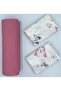 Double Personality Bedding Set Bottom Sheet Combined Color and Elastic 4 Pieces Pillow Case - 2