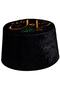 Black Skullcap - Fes, Iman, Yellow and Beanie Cap Model (T113) - 3