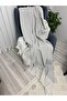Eco Covers Örtten Buldan Fabric Cotton Sofa Throw Sofa Bed Cover 170X300 Light Gray - 3