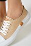 Norve genuine leather women's shoes beige - 4