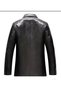Classic Men's Blazer Genuine Leather Jacket - 5