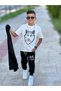 3-Piece Wolf Printed Set - 2