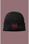 Unisex Letter Spider Printed Beanie, Spider Printed Men Women Kids Baby Outdoor Hat