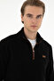 Men's Black Sweatshirt 50290609 -Vr046 - 2