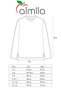 Crew Neck Cotton Long Sleeve Girl's T-Shirt Bodysuit 2008 - 5
