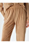 Knitted Corduroy Pajama Bottoms - 5