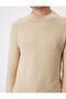 Crew Neck Sweater Knitwear Basic Long Sleeve Pack of Cotton - 5