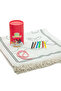 Arabic Kids Special Washable Painted Prayer Rug Set Red - 4