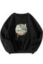 Stylish Comfortable Women'S/Men's Unisex Cotton Special Design Sweatshirt 994