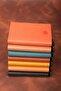 Gift Set Genuine Leather Buttero Camel Mechanism Card Holder & Keychain - 4