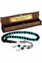 Men's Gift Letter Tasseled 8mm Vernier Amber Rosary - 3