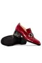 Dixie Women's Genuine Patent Leather Heeled Classic Shoes K744-3 - 4