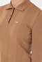 Lycra Stylish Women's Sweater with Collar Detail - 7