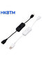 كابل USB أبيض HKBTM بطول 28 سم مع مفتاح تشغيل/إيقاف، كابل تمديد لمصابيح USB ومروحة USB - 8