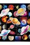 50pcs Planets 50pcs Universe Planets Stickers Laptop Stationary Scrapbook Notebook Luggage Aesthetic - 7