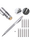 1SET 11PCS Alloy Scribe Pen Carbide Scriber Pen Metal Wood Glass Tile Cutting Marker Pencil Metalwor