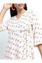 Pack of 3 - Floral Print Wrap Kurta, Palazzos & Dupatta - 6