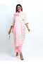 Pack of 3 - Floral Print Wrap Kurta, Palazzos & Dupatta - 8