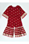 Printed Round Neck Kurta & Tiered Sharara Set - 4