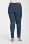 Pants with Pocket Mouth Stone Detail - 7