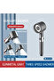 High Pressure 3-Mode Adjustable Spray Massage Brush - Shower Head, Rain Faucet, Bathroom... - 3