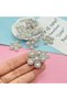 20Pcs 25mm Padded Colorful Rhinestone Bow Tie Patches for DIY Clothes Hat Headwear Hair Clips Dec...
