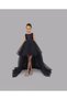 Girl Child Navy Blue Front Short Back Long Dress Special Occasion Birthday Graduation Prom Party Dress