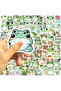 frog 100pcs 100PCS Cute Frog Cartoon Animals Graffiti Stickers DIY Phone Guitar Laptop Notebook Suit - 4