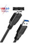 كابل USB للقرص الصلب بطول 1.5 متر مع فيريت أسود وكابل USB 3.0 Micro B للقرص الصلب الخارجي وكابل بيانات USB 3.0 - 7