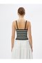 Knitwear Crochet Undershirt V-Neck Thin Straps - 4