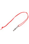 Titanium Ultralight Titanium Emergency Whistle with Cord Outdoor Survival Camping Hiking Exploring C - 2