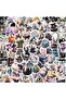 100pcs 50/100pcs Pack Cartoon Witch Magic Sticker Vinyl Waterproof for Water Bottle Laptop Luggage G