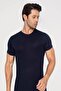 Men's Bamboo T-Shirt Navy Blue Crew Neck