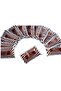 Alazpack Wet Wipes Disposable 7*12 500 Pieces Floral Scented Bon Appetit Printed - 4