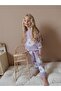 Yigit Boutique Printed Girl's Bottom Top Set - 3
