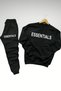 Cotton 3 Thread New Season Essentials Printed Unisex Tracksuit Set - 2