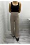 Women's Elastic Waist Wide Leg Pants - 6