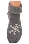 Women's Winter Thermal Christmas Themed Fleece Socks - 3