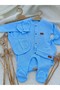 Baby Girl Baby Newborn Natural 5 Pieces Hospital Release Body Set