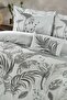 Jadore Çift Kişilik Comforter Set / Gri - 3