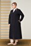 Women's Plus Size Seasonal High Quality Steel Long Cardigan - 4