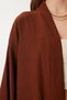 Women's Brown Kimono Pants Knitted Set BY00050 - 5