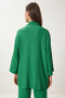 Women's Green Kimono Trousers Knitted Set BY00050 - 6
