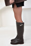 Genuine Leather Brown Women's Boots - Model 20135 - 3