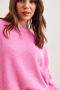 Women's Pink Collar Detailed Slit Knitwear Sweater Kzk- 19000931 - 5